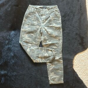 TopShop camo print cargo pants